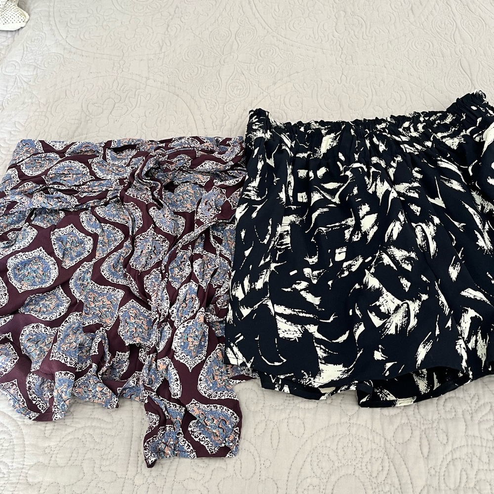 Multi color shorts
